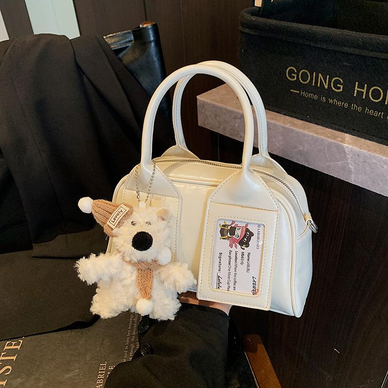 Small bag women's spring summer new fashion niche design messenger bag portable pillow bag