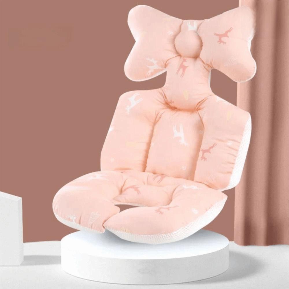 Cartoon Printed Baby Stroller Cushion Comfortable Dining Chair Cotton Pad  Travel Essential