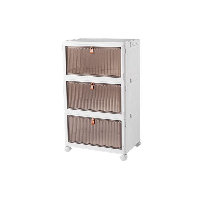 Transparent Pull-out Shoe Rack and Folding Storage Box
