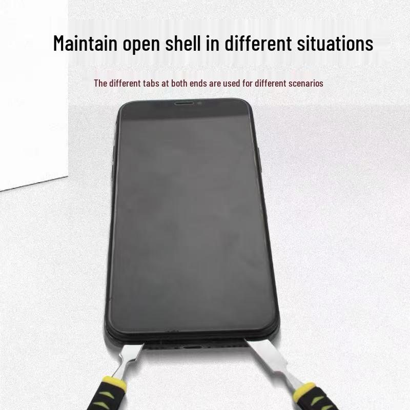 6-Piece Metal Pry Bar and Stick Set for Mobile Phone Disassembly and Repair