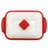 seathestars Microwave Fish Griller with Cooker for and Versatile Round Pot for Grilling Fish and Fully Washable Perfect as a Gift for Single Living