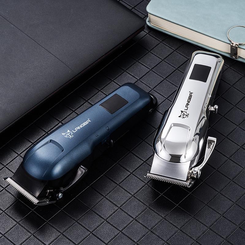 Wolf King Rechargeable Pet Hair Clipper - Electric Trimmer for Dogs & Cats