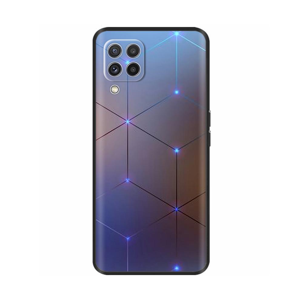 For Samsung Galaxy A12 Case 6.5'' Stylish Painted Cover Soft Silicone Phone Case For Samsung A12 M12 SM-A125F A127F N125F Coque