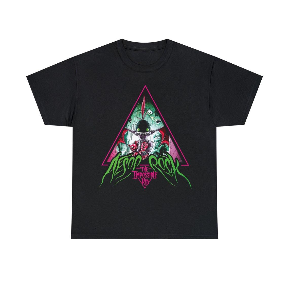 Aesop Rock T Shirt Mens Womens Tees Top The Impossible Kid Underground Hip-Hop Def Jux UNISEX SHIRT 4XL