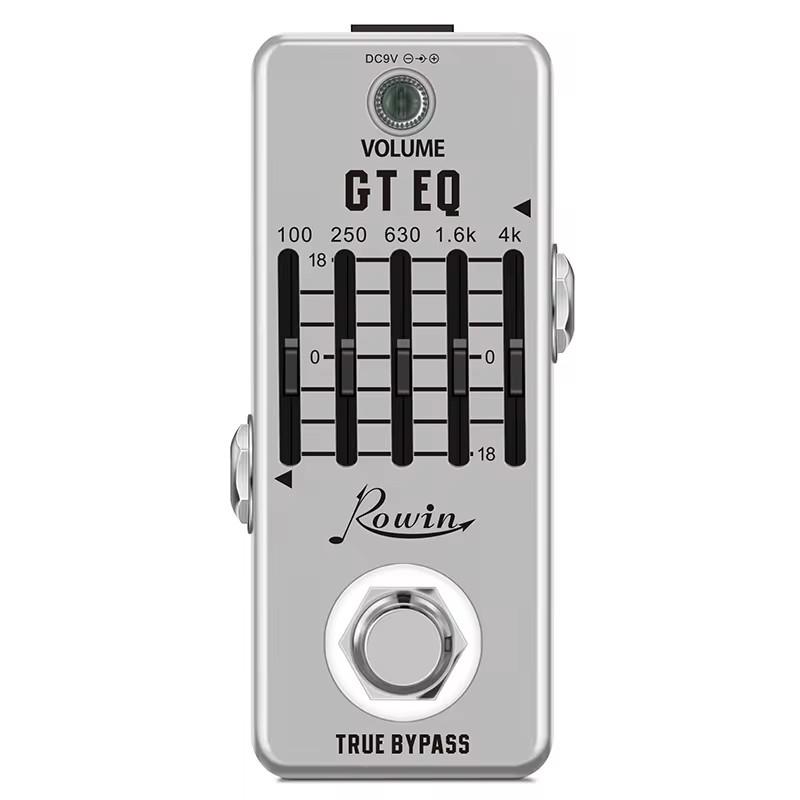 Rowin Noise Gate Pedal Gitarre Delay Chorus Vibrolo Phaser Flanger Booster Kompressor Bass Equalizer Effekte Fuzz Overdrive DIST