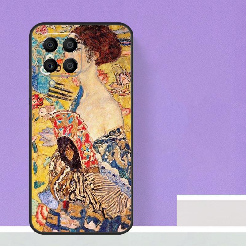 The Kiss Gustav Klimt Painting For Samsung Galaxy M13 M33 M53 M12 M32 M52 M14 M34 M54 M20 M51 M21 M30s M31s M15 M55 Case