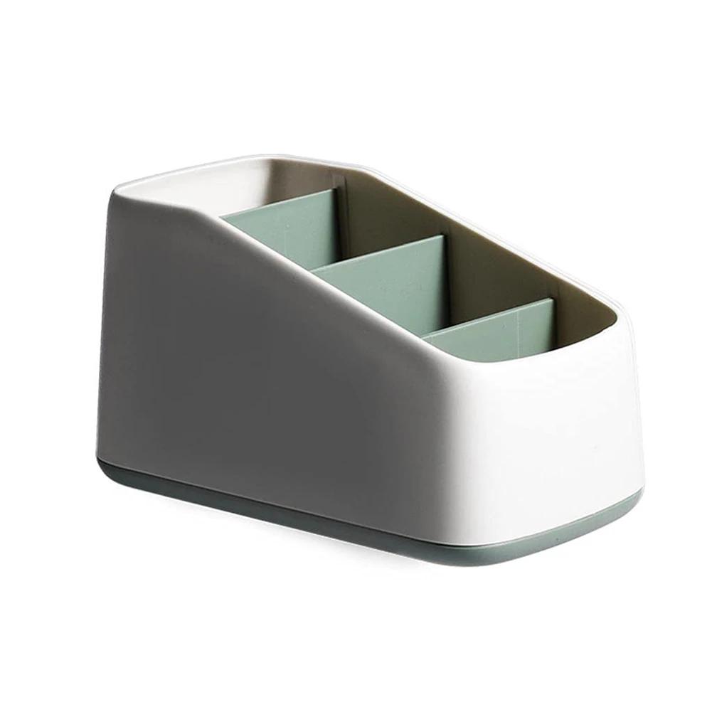 

Держатель для пульта дистанционного управления, 4 слота, настольный ящик для хранения, телевизор, пульт дистанционного управления, телефон, трапециевидная корзина, органайзер для канцелярских принадлежностей, чехол для домашнего отеля зелёный