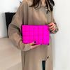 Stylish Pleated Handbag And Cosmetic Pouch For Women Practical Makeup Bag Suitable For Parties And Everyday Use