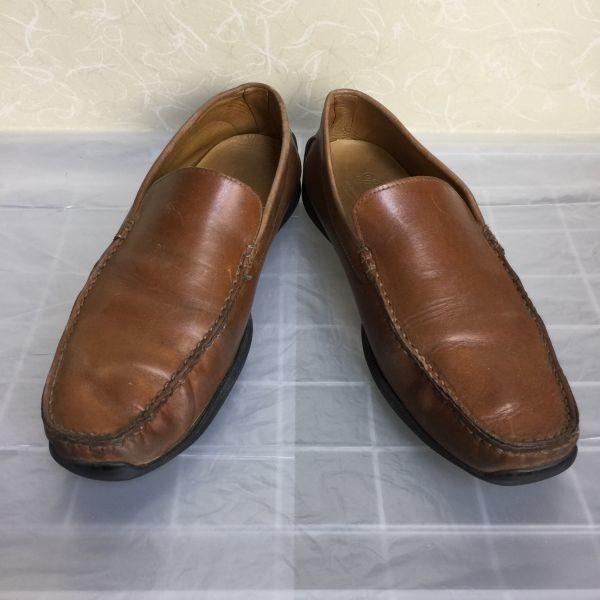 Paraboot Vamp Shoes Size 26.026.5 Brown Leather Slip-On Vintage(USED)
