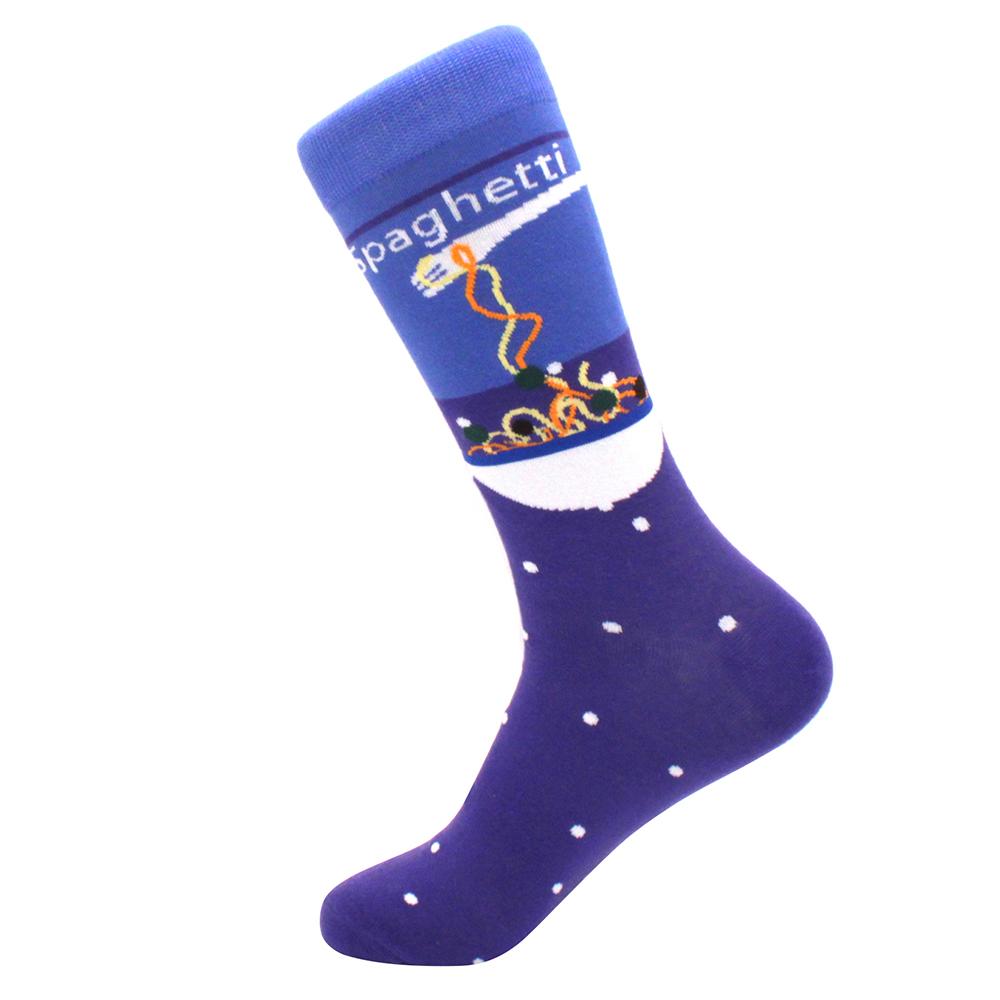 Fashion Funny Mens Socks Hip Hop Harajuku Kawaii Cartoon Cotton Socks Fruit Animal Beer Food Happy Casual Socks Gifts for Men