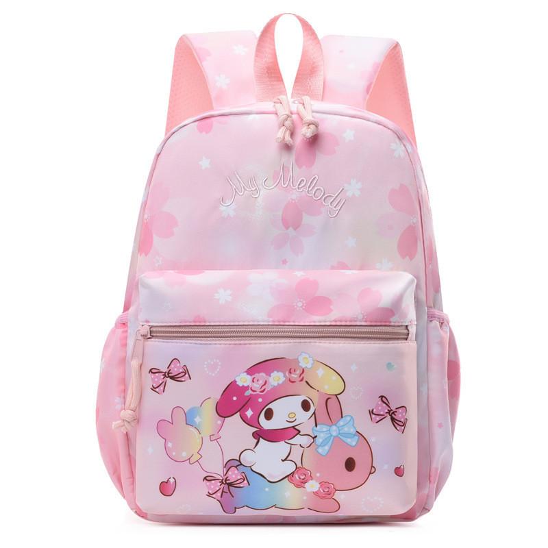 

Lightweight Trendy Cute Cartoon Nylon Kids Backpack For Boys And Girls School Bag рожевий