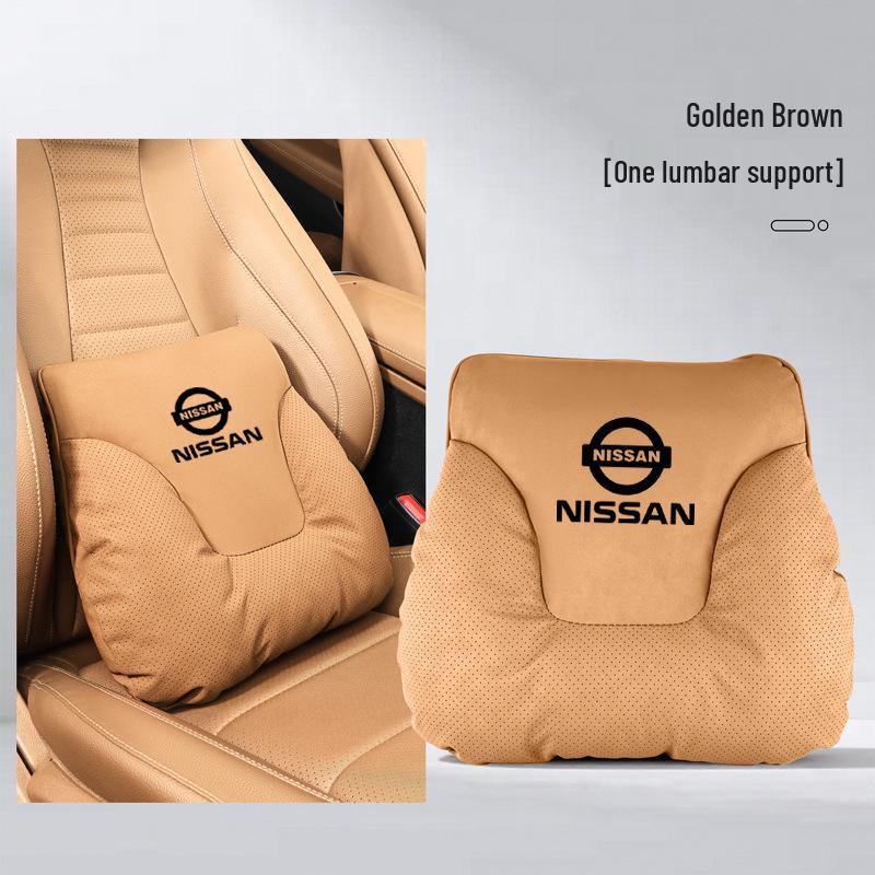 Opěrka hlavy a bederní opěrka pro vůz Nissan: Sylphy, Teana, Qashqai, X-Trail, Bluebird, Terra.