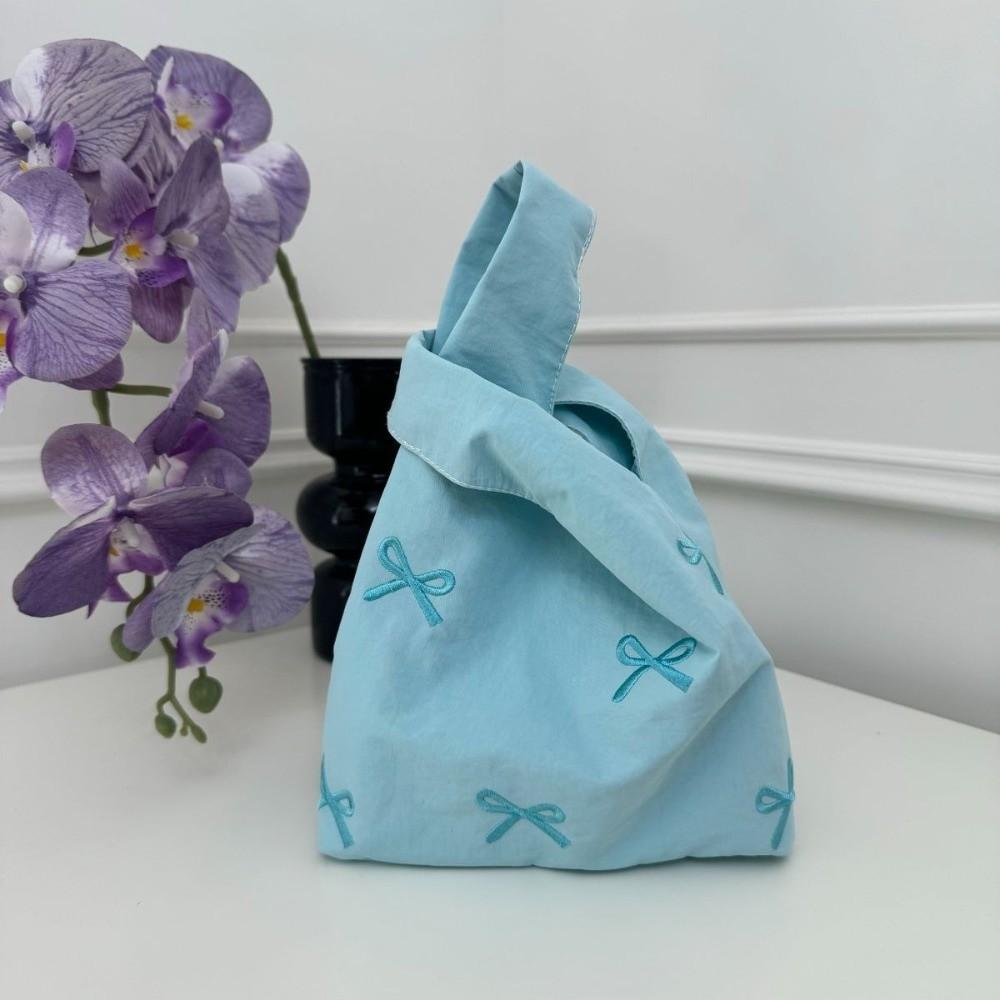 Chinese Style Flower Pendant Wrist Bag Cloth Gift Pouch Temperament Lunch Bag Lady