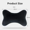 Car Neck Headrest Pillow High-resilience Memory Foam Seat Neck Pillow Breathable Velvet Head And Neck Support For Sleep Pillow