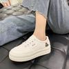 Spring and Autumn New College Style Street Shooting Big Head Shoes Little White Shoes Tide