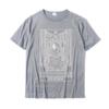 Justice Tarot Card Grim Reaper Halloween Goth Horror Occult T-Shirt Normal Cotton Tops Shirt Casual Discount T Shirts