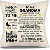 To My Bonus Daughter Gift Ideas Throw Pillow Covers for Bonus Daughter from Bonus Mom Bonus Dad Birthday Graduation Thanksgiving