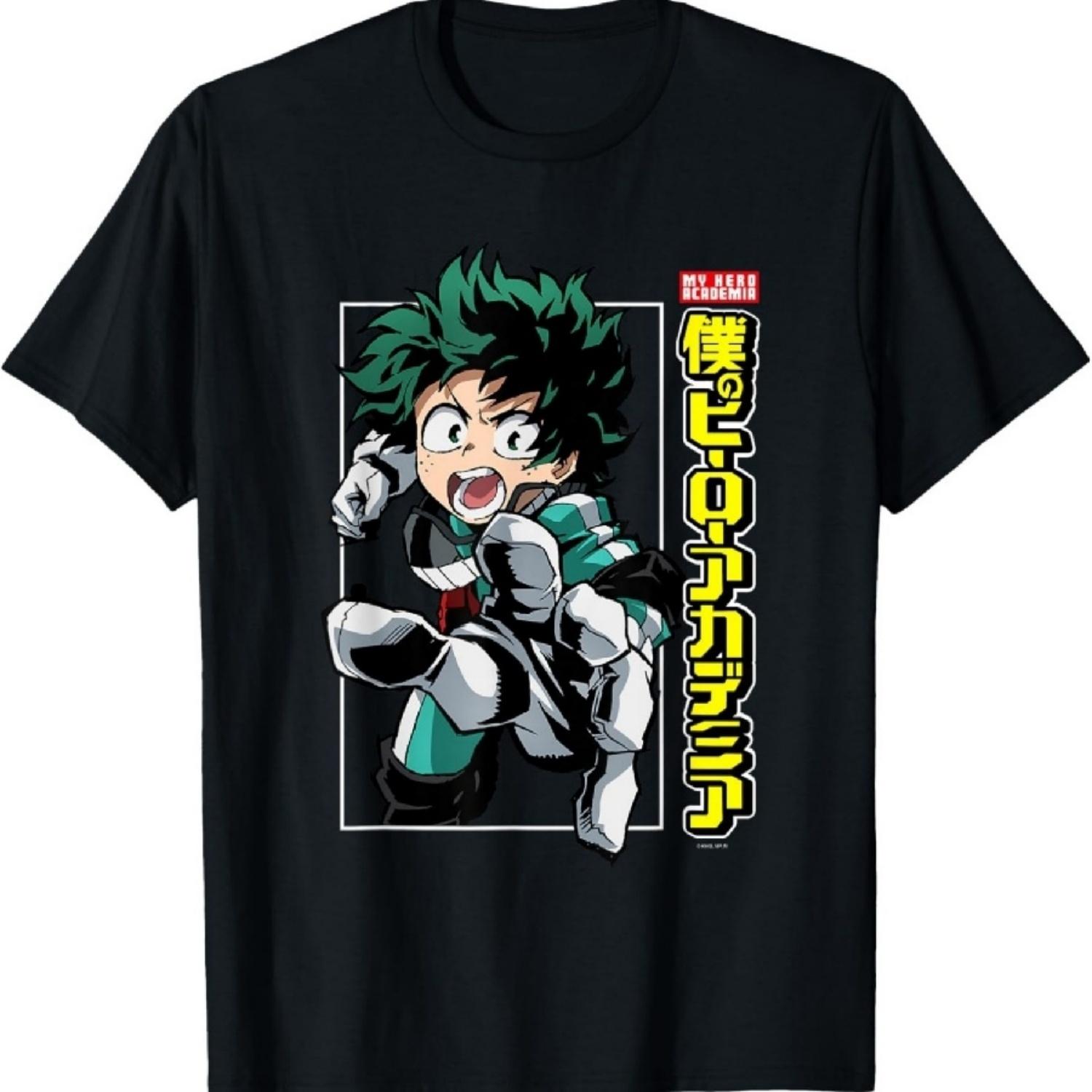 

Дэку позирует с логотипом Аниме-футболка XXXXXL чёрный