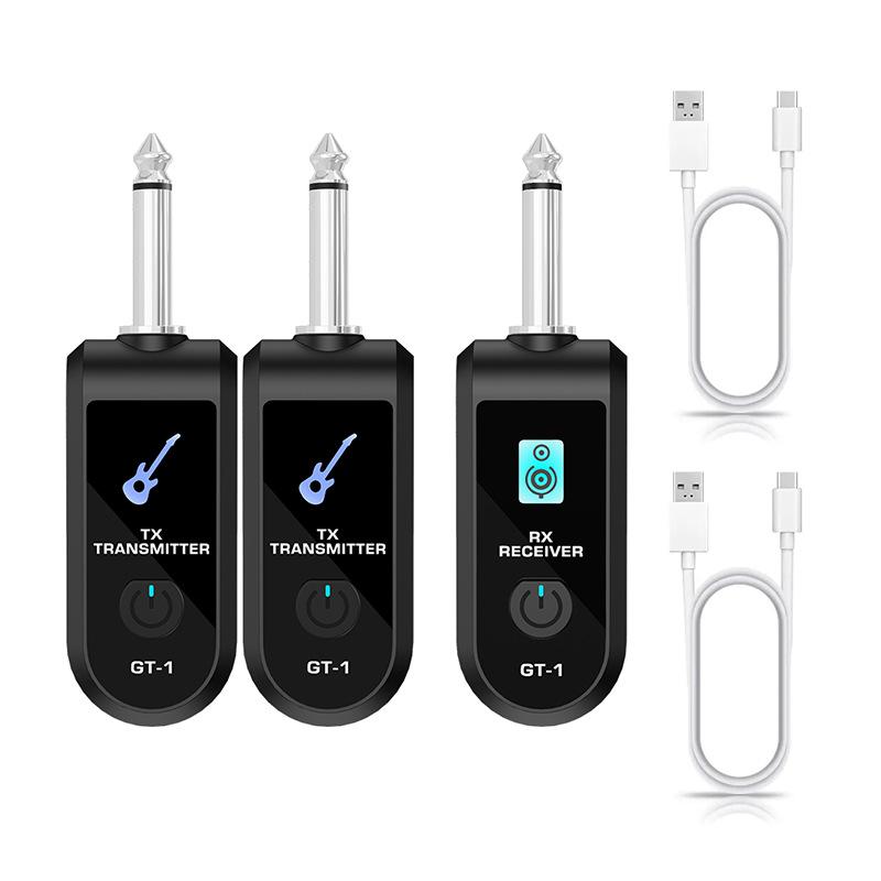 Wireless Guitar Xlr Transmitter And Receiver System Professional Wireless Mic System For Pa System Electric Guitar & Bass