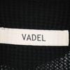 VADEL Made In Japan Long Sleeve Zip-up Hoodie Knit 48 Black Men's Used