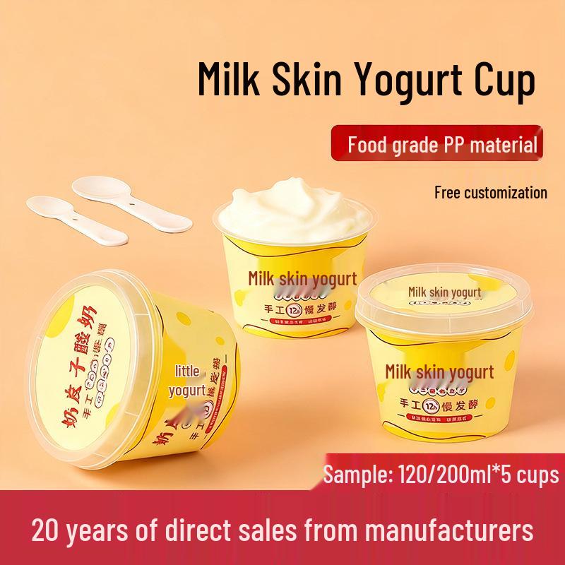 Disposable Pudding/Yogurt Cup Packaging Box