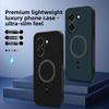 For Honor X7e 4G Case Luxury Magnetic Frosted Side Anti-slip Strips PU Leather Cover For HONOR X7e Shockproof For Magsafe Funda