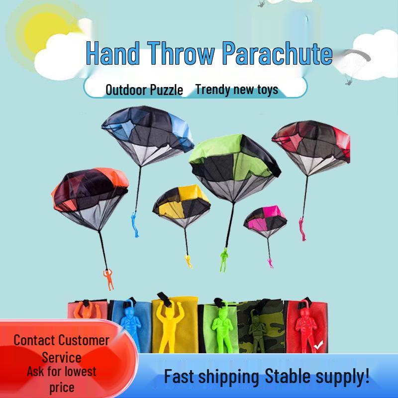 Kids' Parachute Toss Game: Interactive Outdoor Hand-Throw Toy for Parent-Child Fun