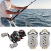 Stainless Steel Fishing Rocker Arm Handle Reel High Strength AntiCorrosion Modified Parts(Gun Gold )