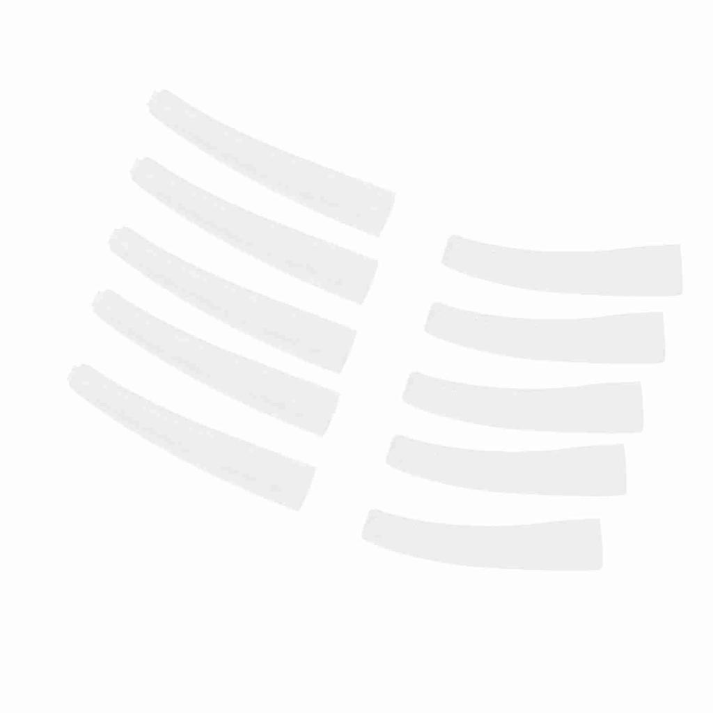 Transparent Plastic Elbow Tweezers Protective Cover Anti Dust Non Slip Eyelashes Grafting Tool