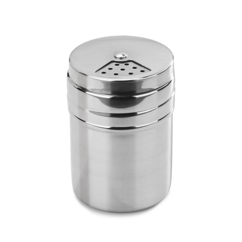 

Outdoor Camping Cooking Apothecary Jars Spice Jar Seasoning Pot Stainless Steel Adjustable Size Port Rotate BBQ Shakers