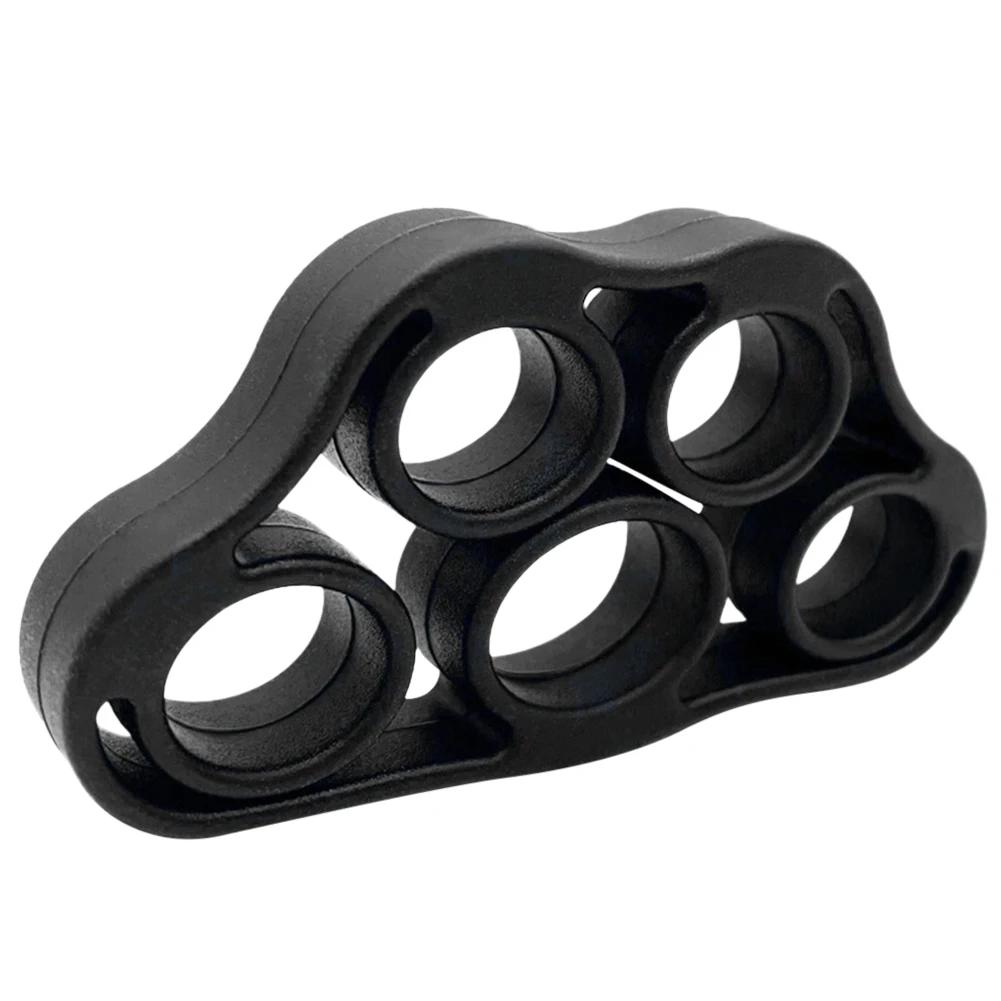 5 Finger Finger Strength Grip Band Elastic Silicone Wrist Gripper Band Mini Portable Muscle Building for Rehabilitation Training