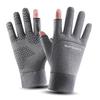 Men's Full-Finger Winter Cycling Gloves: Windproof, Waterproof, Non-Slip, Touchscreen-Compatible, Fleece-Lined for Cold Weather.