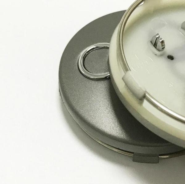 

4 шт. 60 мм Серо-черные колпаки на ступицы колес автомобиля Наклейка-эмблема для A3 A4 A6 A8 Q3 Q5 Q7 TT B7 B8 C5 C6 RS6 Аксессуары для центральных колпаков дисков серый