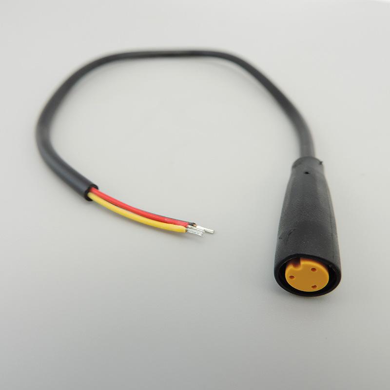 M8 2 3 4 5 6 Kolíkový konektor pro elektrické kolo Zástrčka DC samice samec Konektor Kabeláž Skútr Brzdový kabel Snímač signálu vodotěsný