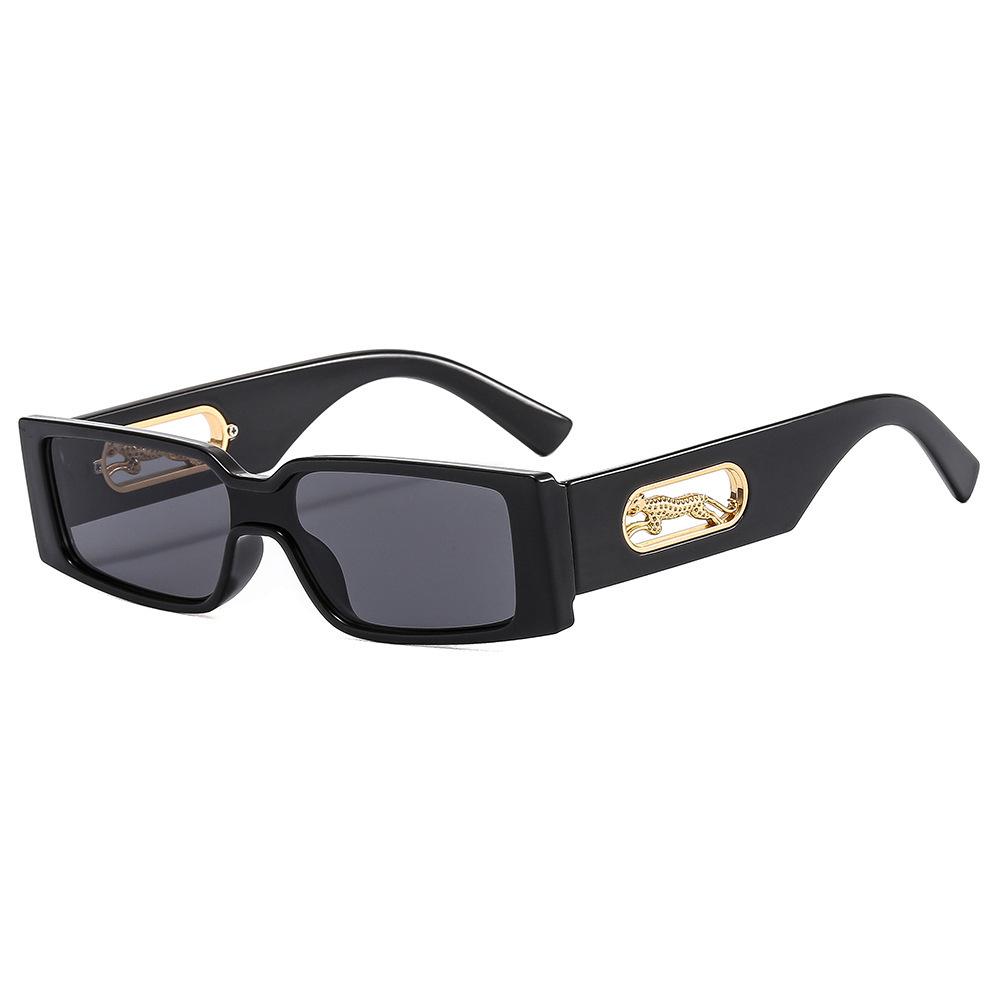 JYL TS Sunglasses UV Protection Small Frame Cutout Metal Street/1554