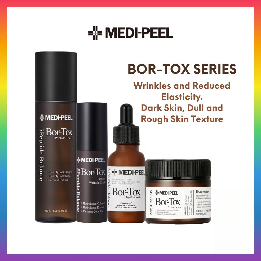 

MEDI-PEEL Bor-Tox Пептидный тоник 180 мл | Стик 10 г | Ампула 30 г | Крем 50 г | Маска 10 Ampoule 30ml
