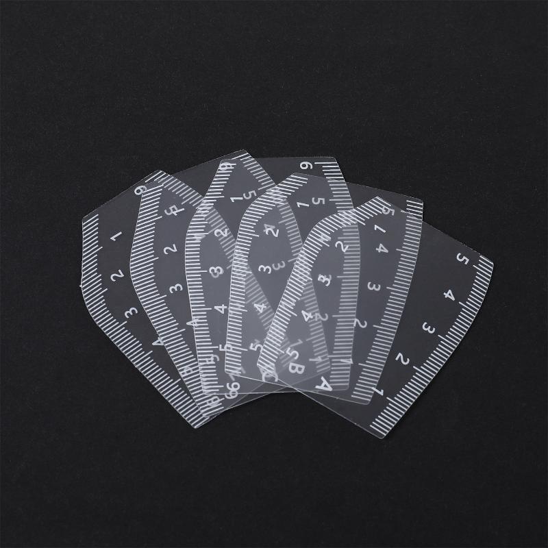 5Pcs Eyebrow Shaping Stencil Kit Get Professional Result Multi-Style Brow Template Set for Home & Salon Use