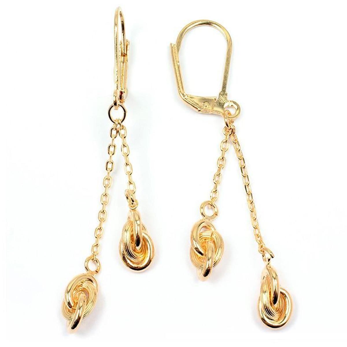 

Les Trésors De Lily [M8774] - Позолоченные шпалы Forçat Double Antillais позолоченные - 58x15 мм