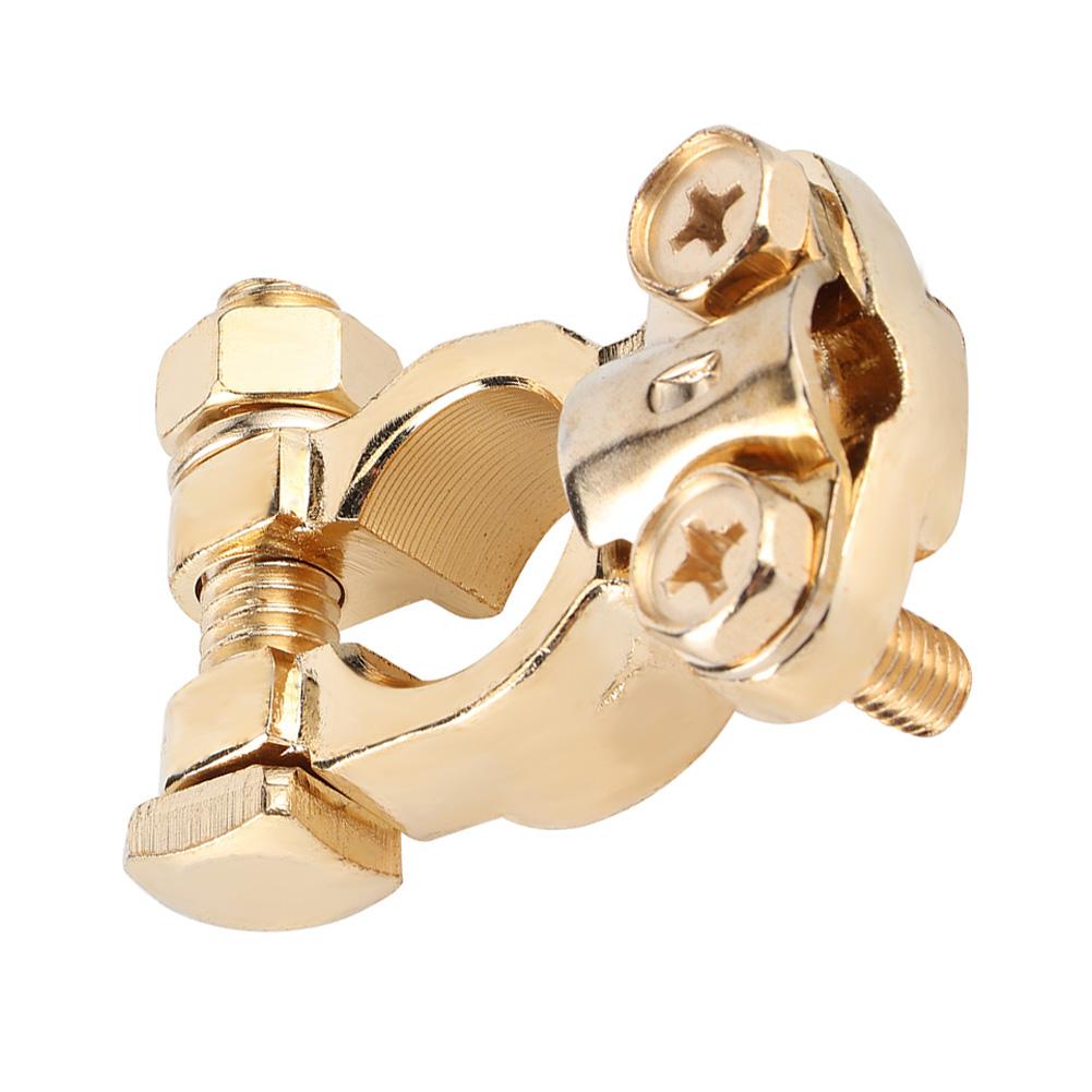 Battery Terminal 17‑18.5 Pure Brass for Car Truck Bolt Positive and Negatice Pole