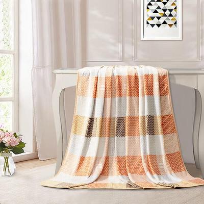 Sweet Orange Time All-Season Flannel Blanket