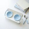 Ceramic Cat Food Water Bowl Double Bowls Pet Food Dispenser Cat Feeding Station  Wet Dry Food