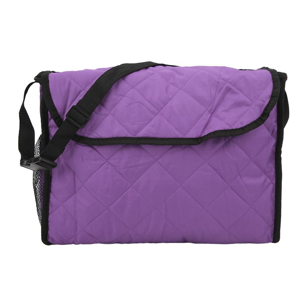 Wheelchair Hanging Storage Bag Quilted Cotton Household Walker Accessories for Scooter Trolley