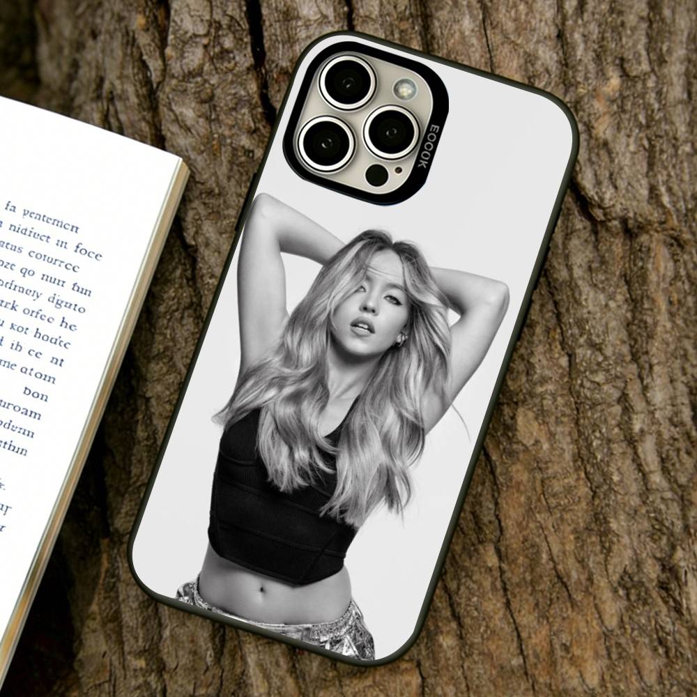 

Sydney Sweeney Phone Case For iPhone 17,16,15,14,13,12,11 Plus,Pro Max,XS,Colorful Silver Phone case Funda Cover iPhone14Plus