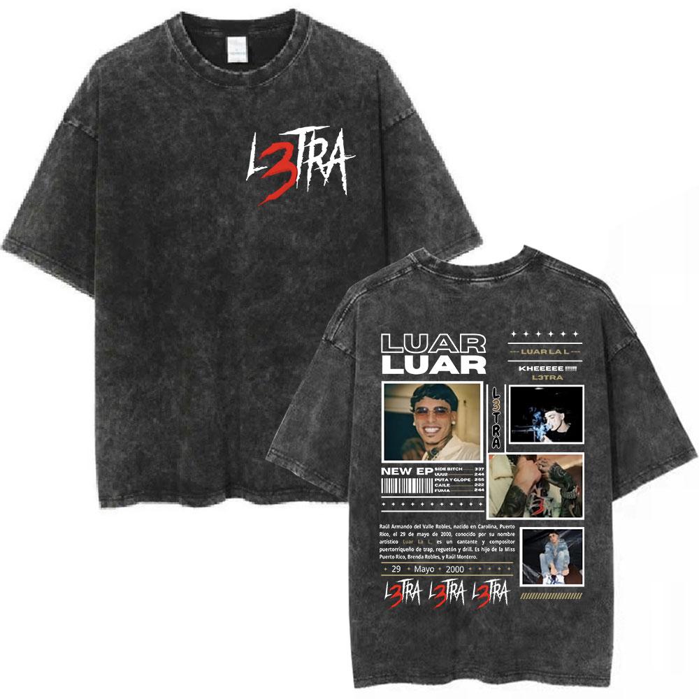 Alvaro Diaz Sayonara Album Vintage Washed T Shirts Mens Clothing Hip Hop Oversized Short Sleeve Tshirt Casual Cotton Tshirts