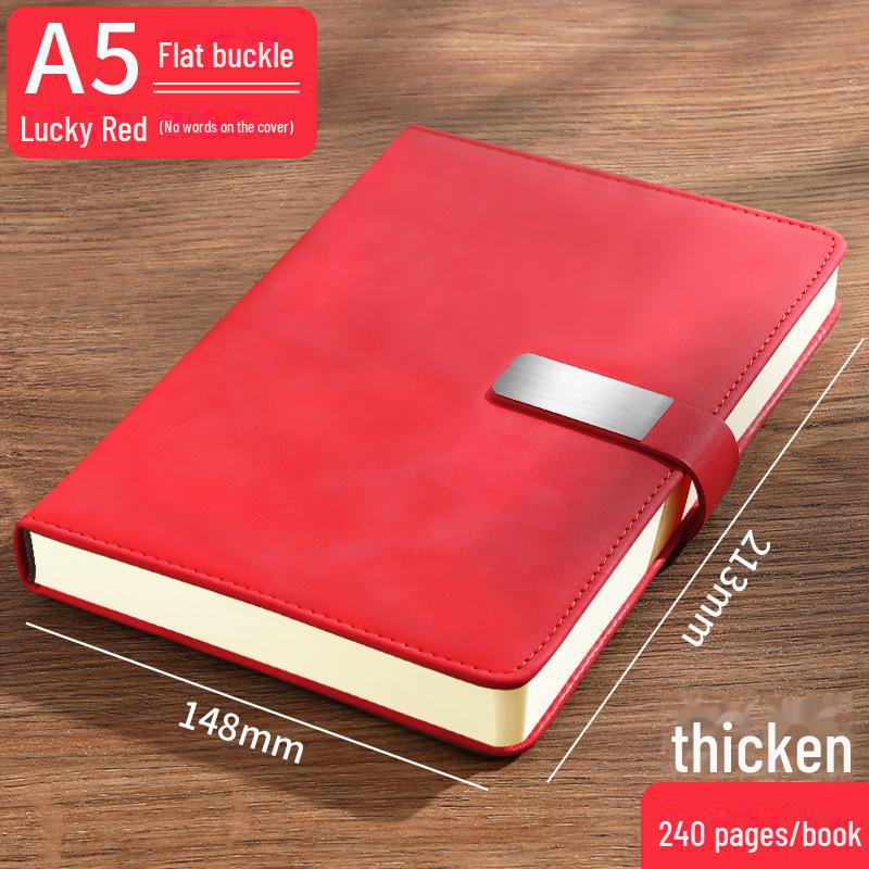 Customized A5 Thickened Notepad with Creative Buckle and Logo for Business