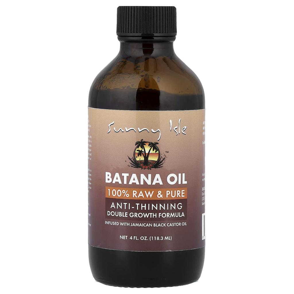 Sunny Isle 100% Raw & Pure Vatana Oil, 4 Fl Oz (118.3 Ml)