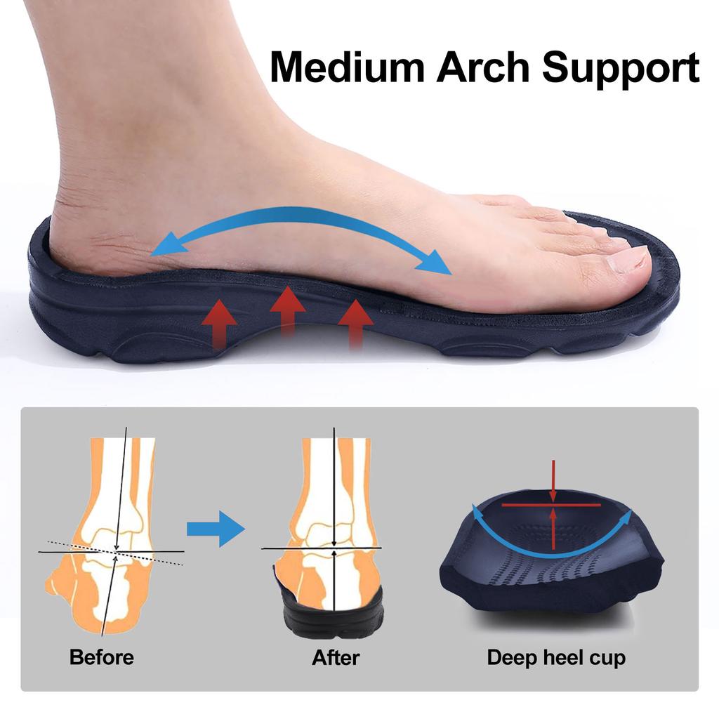 Fashion Kidmi Fashion Men Clogs Slippers Summer Clogs Slippers Outdoor Breathable Beach Slippers Soft Men Garden Slippers Home Sandals