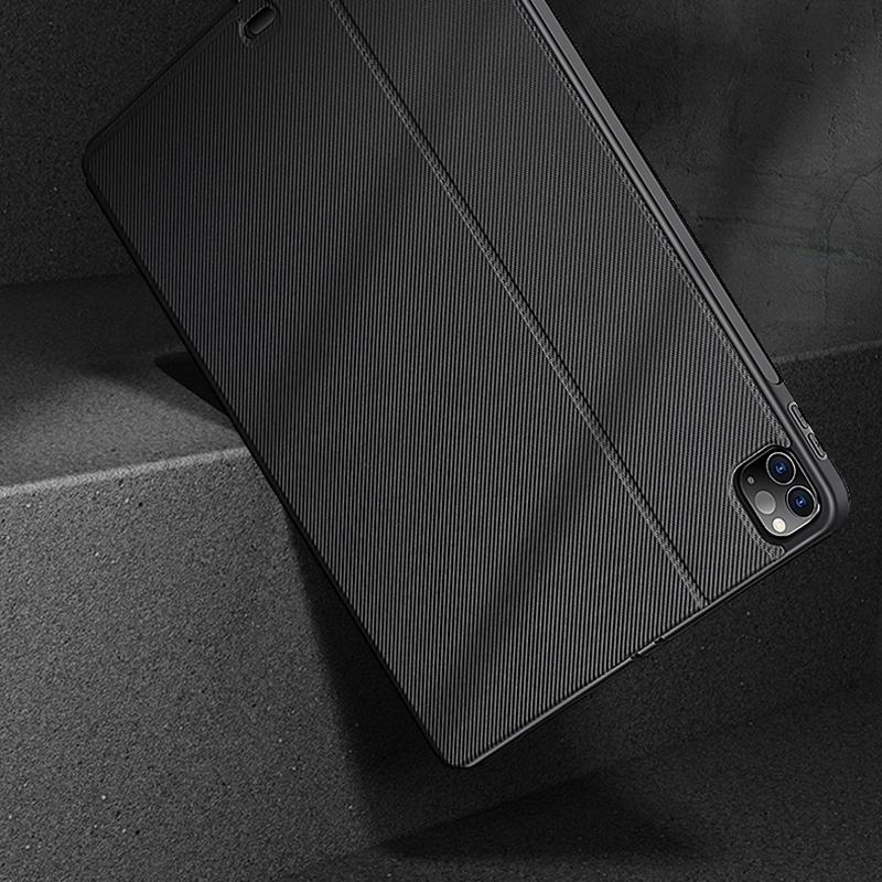 X-LEVEL For iPad Air (2020)/(2022) Case PU Leather+TPU Tablet Cover with Tri-Fold Stand