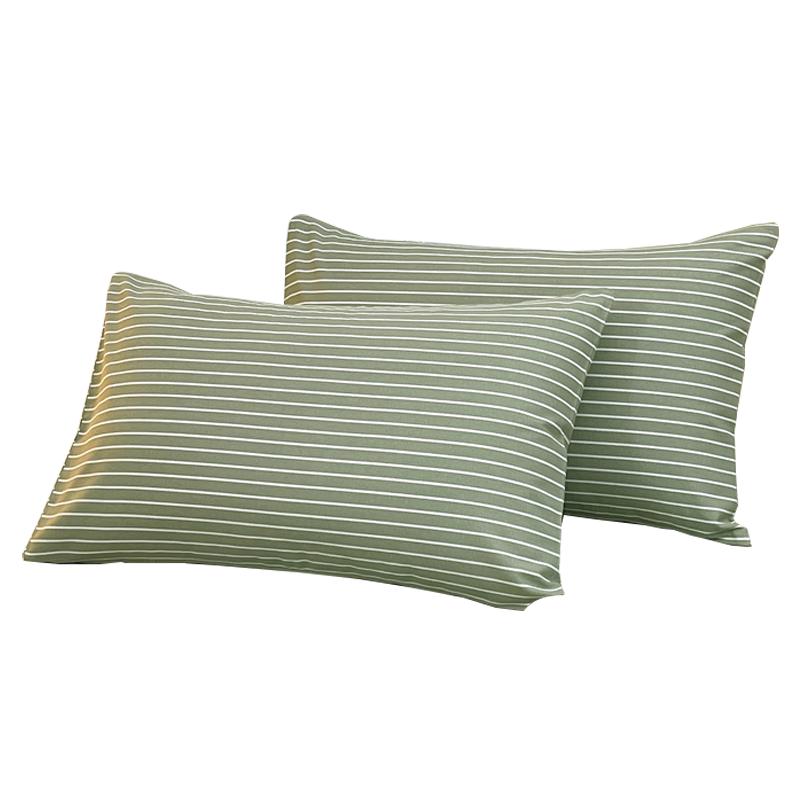 Muji Pure Cotton Coarse Cloth Pillowcase 48x74cm (Pair)
