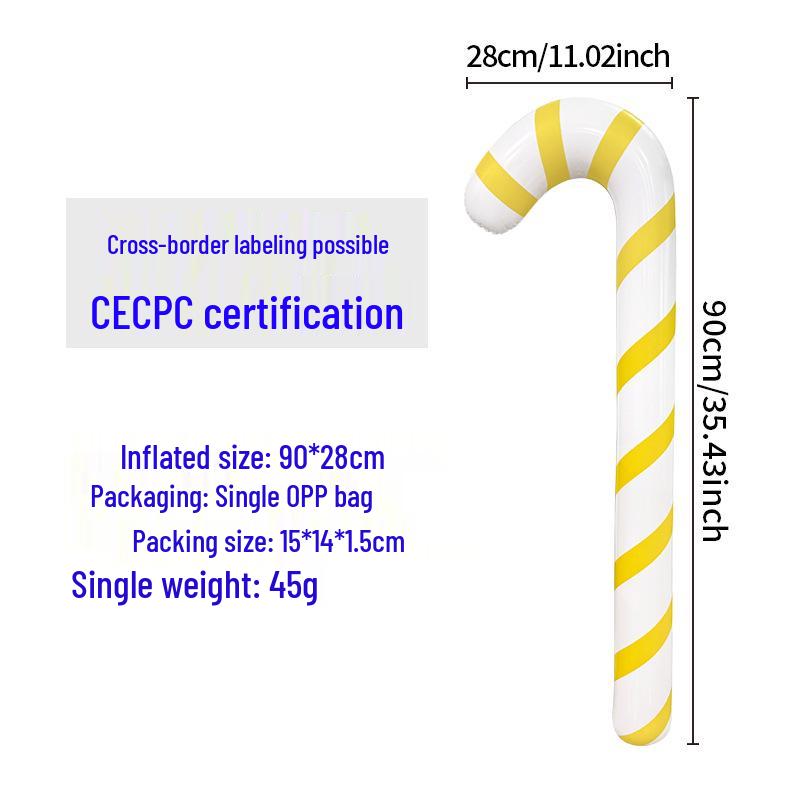 Inflatable Outdoor Christmas Ball Lantern for Courtyard Decoration